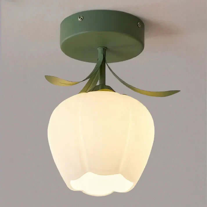 Plafoniera Tiffany Kwietna - Vintage Chic