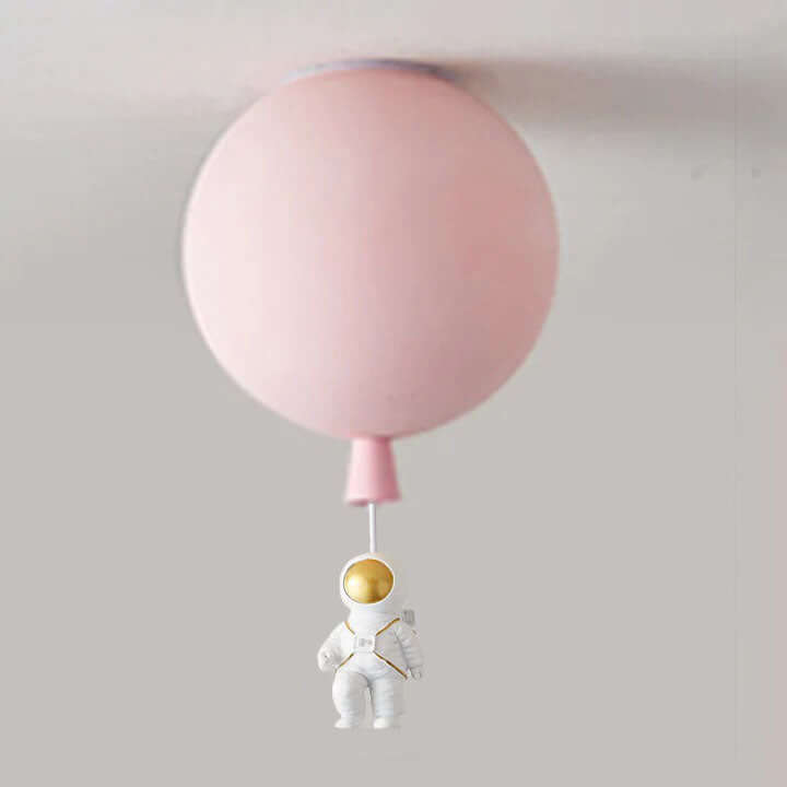 Nowoczesne oświetlenie sufitowe LED Księżyc/Astronauci