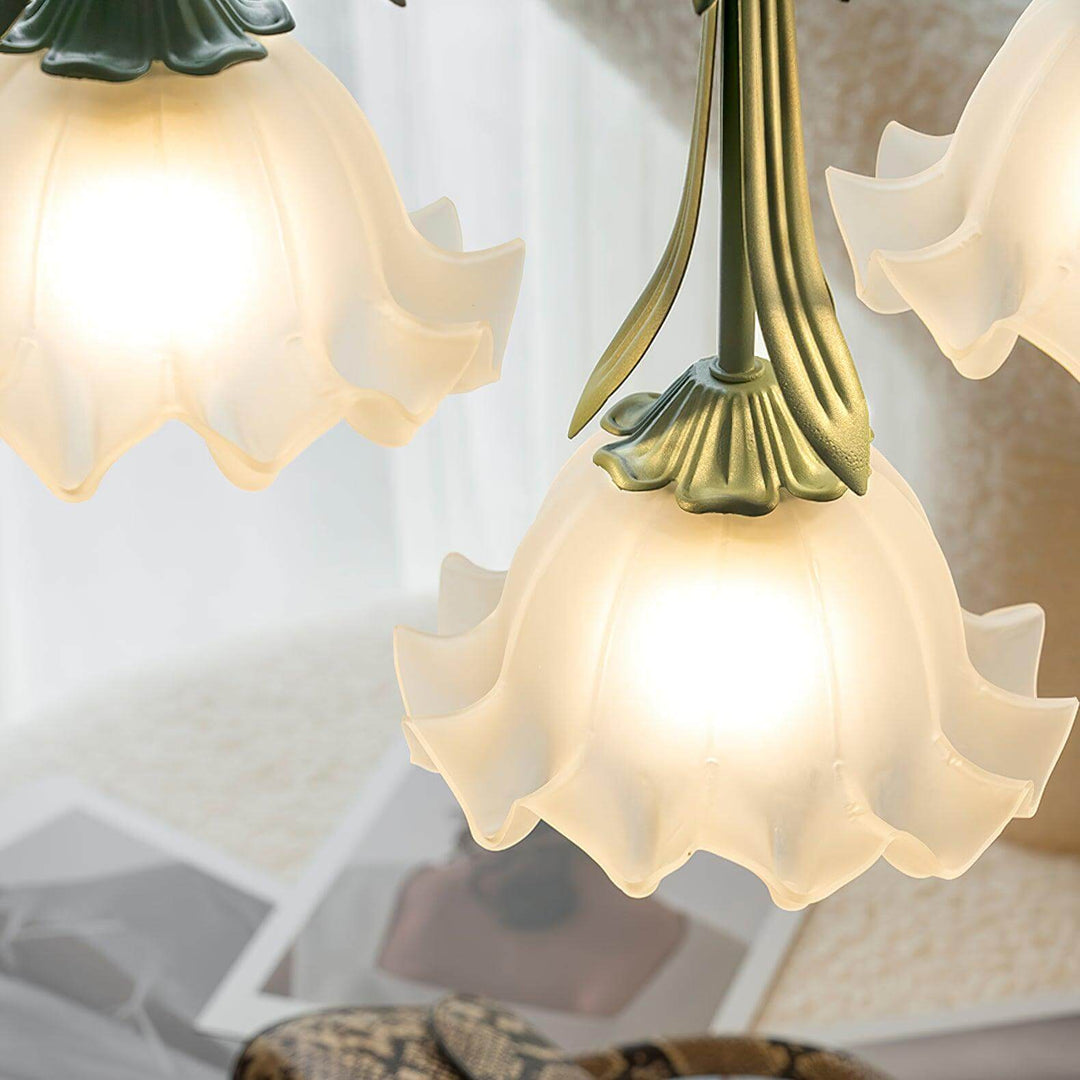 Lampa Wisząca Kwiatowa Konwalia