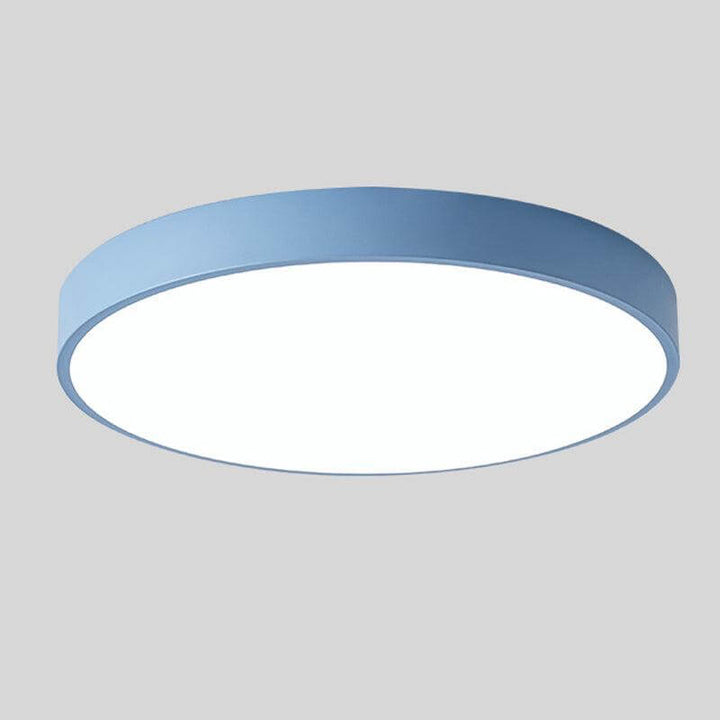 Okrągła Lampa Sufitowa LED Nordic Wood – Nowoczesne Oświetlenie