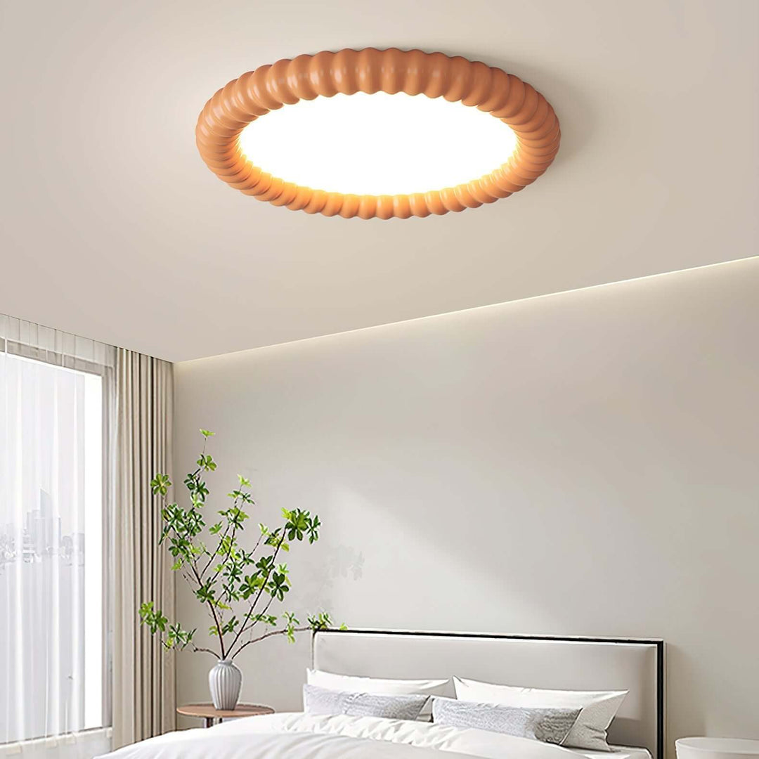Falista lampa sufitowa Halo