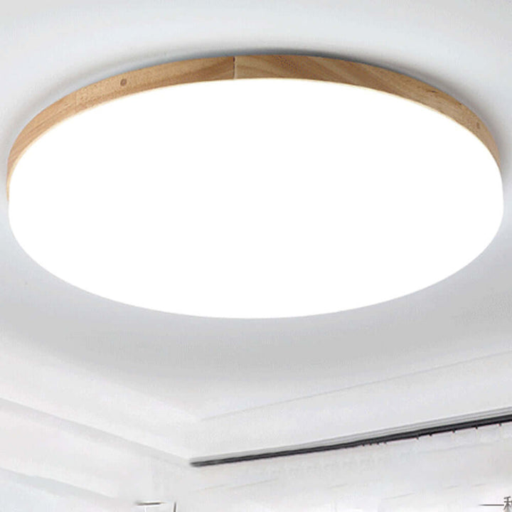 Okrągła Lampa Sufitowa LED Akrylowa - Nowoczesne Oświetlenie