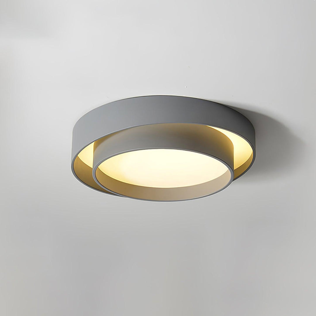 Nowoczesna Cylindryczna Lampa Sufitowa LED - Designerskie Oświetlenie Wnętrz