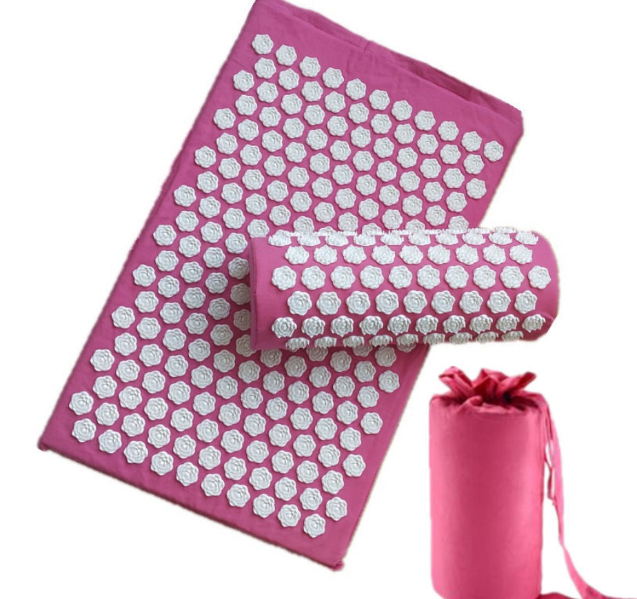 Mata do akupresury z tysiącami kolców do masażu i relaksu