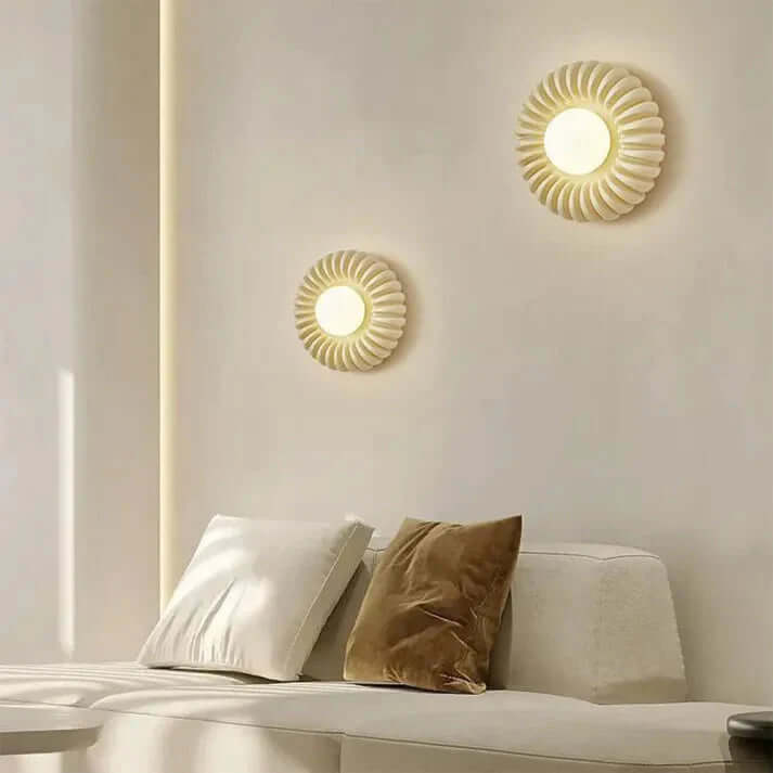 Nowoczesna Kreatywna Lampa Ścienna Z Żywicy Do Sypialni