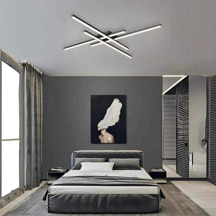 Nowoczesne oświetlenie salonu LED