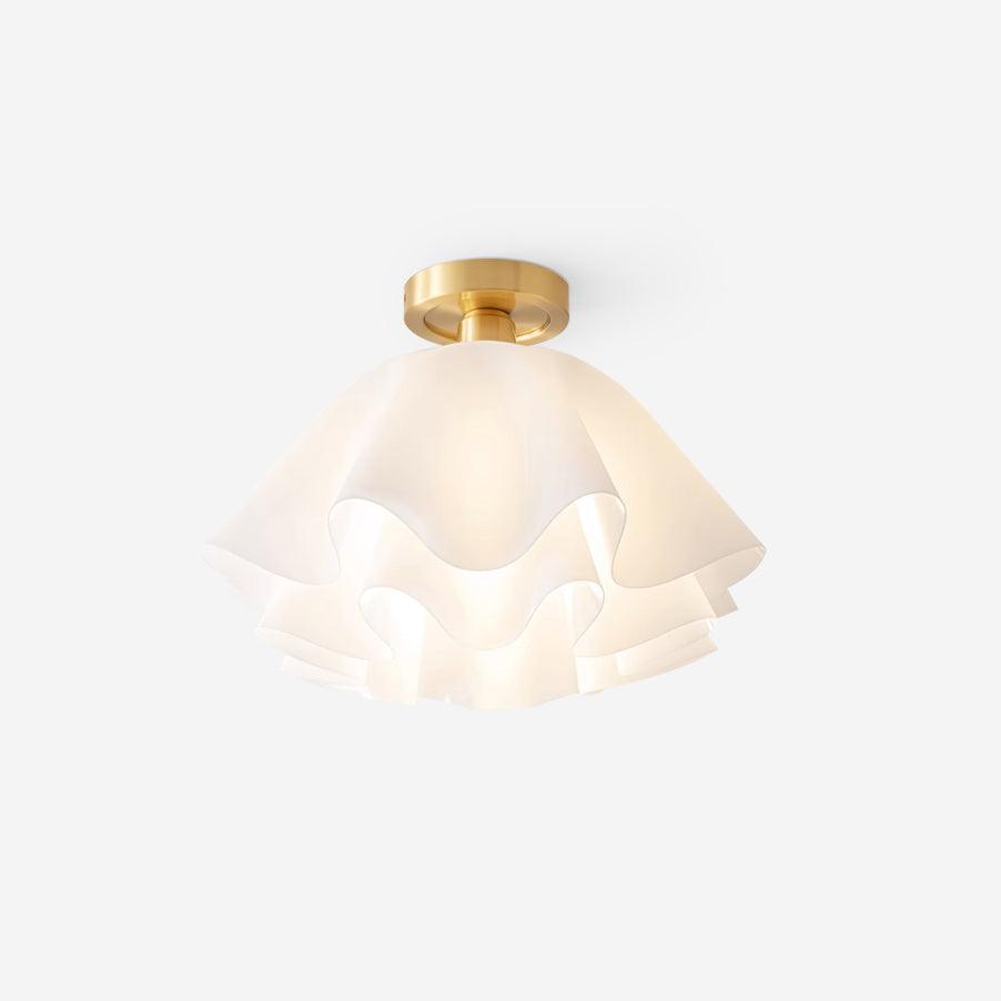 Lampa sufitowa Gailon nad stołem w jadalni