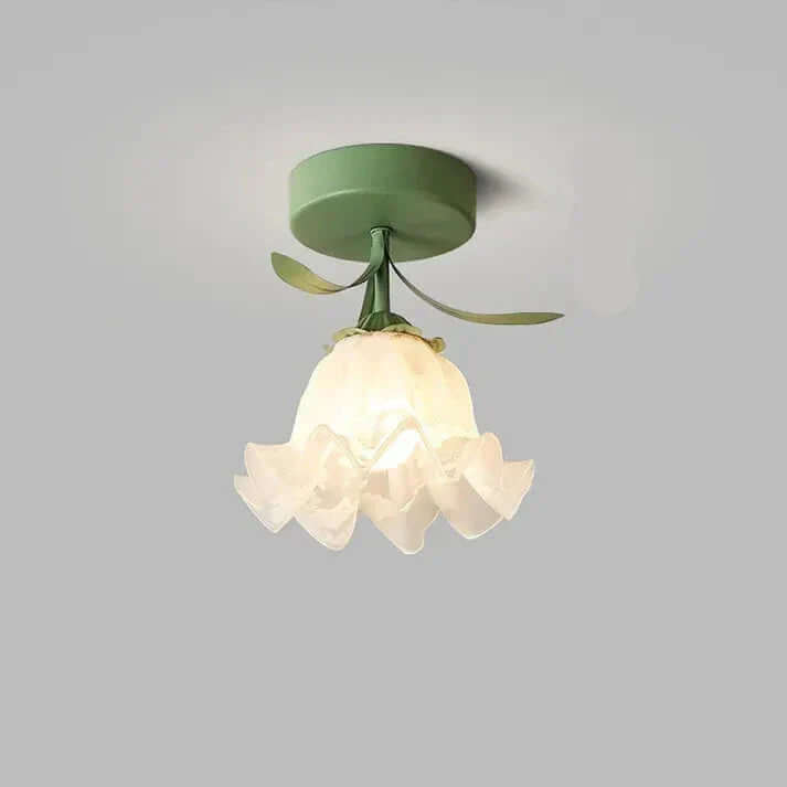 Plafoniera Tiffany Kwietna - Vintage Chic