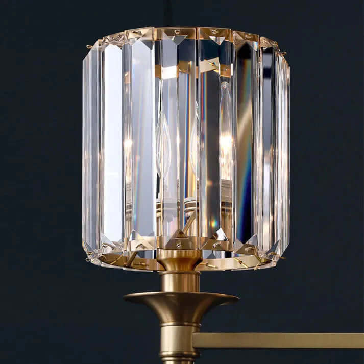 Luksusowa Kryształowa Lampa Ścienna Vintage