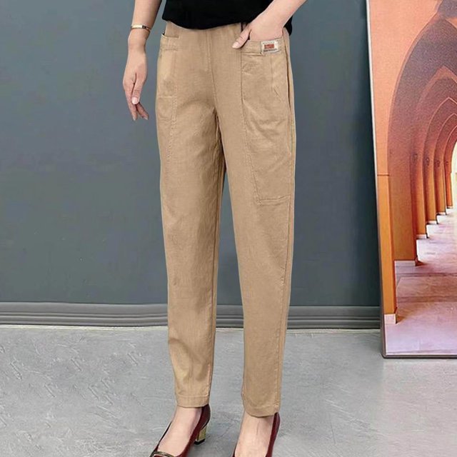 Damskie Spodnie Bawełniane - Komfort i Elegancja