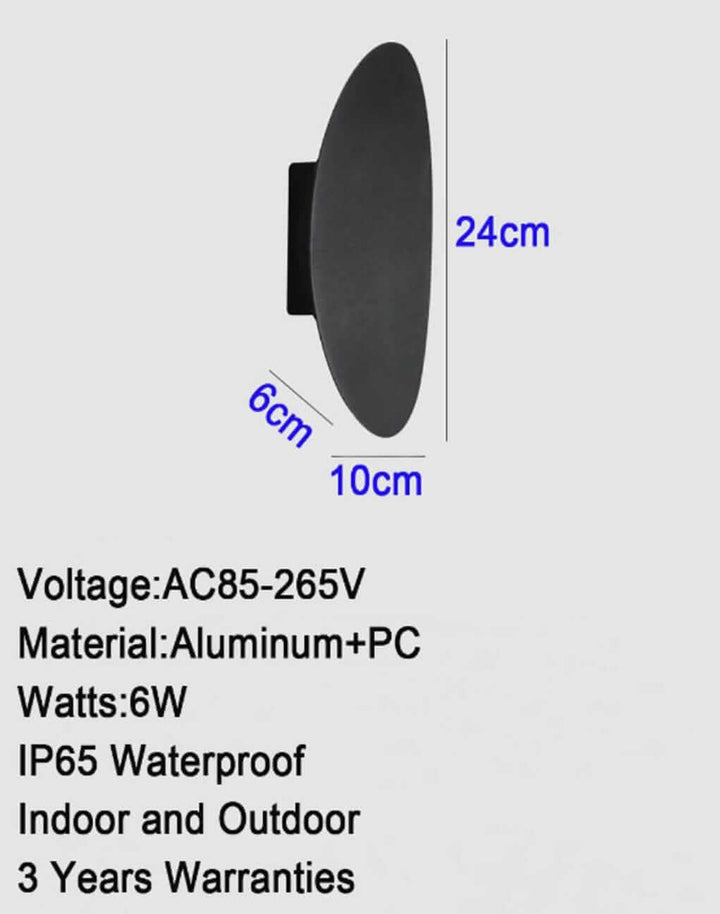 Zewnętrzna Lampa Ścienna LED - Nowoczesne Oświetlenie