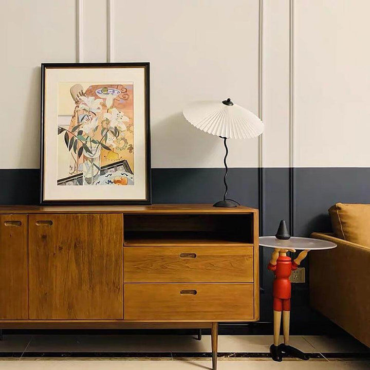 Unikalna lampa stołowa Squiggle