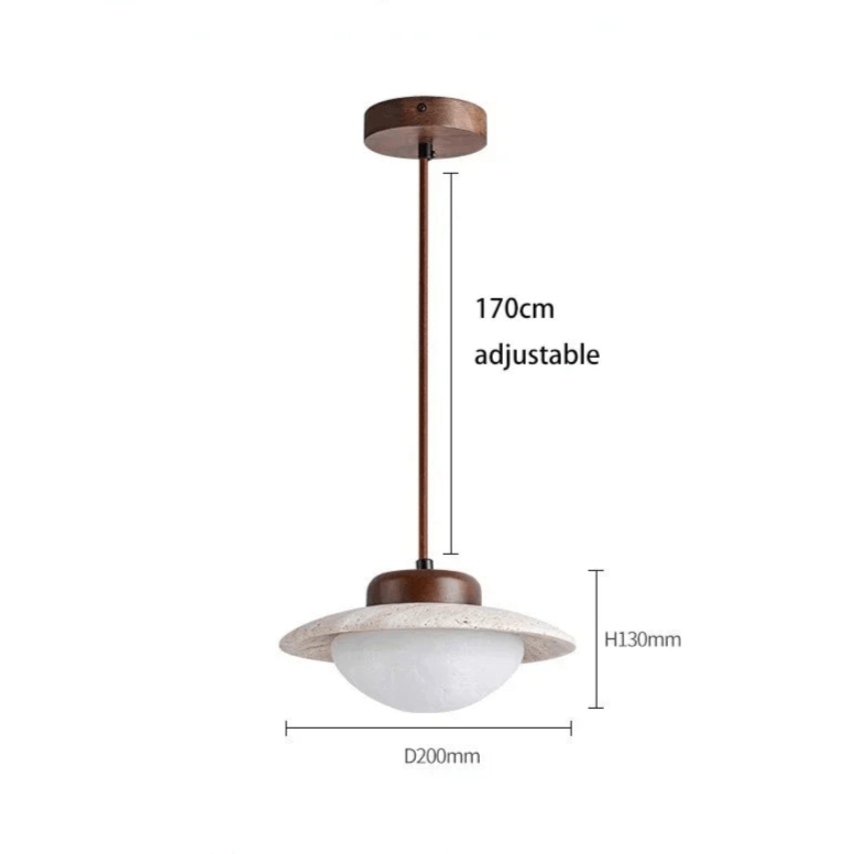 Wisząca Lampa LED - Styl Vintage Nowoczesny