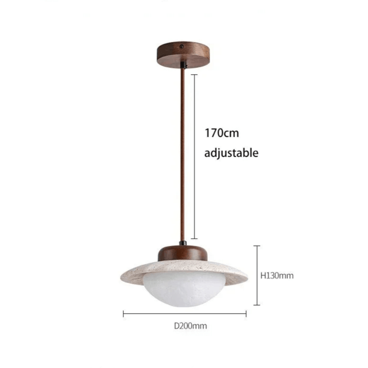 Wisząca Lampa LED - Styl Vintage Nowoczesny
