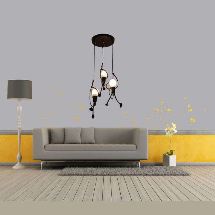 Lampa Wisząca Retro Industrialna Iron Man