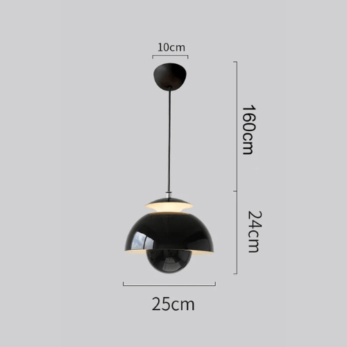 Nowoczesna Lampa Wisząca LED w Stylu Skandynawskim