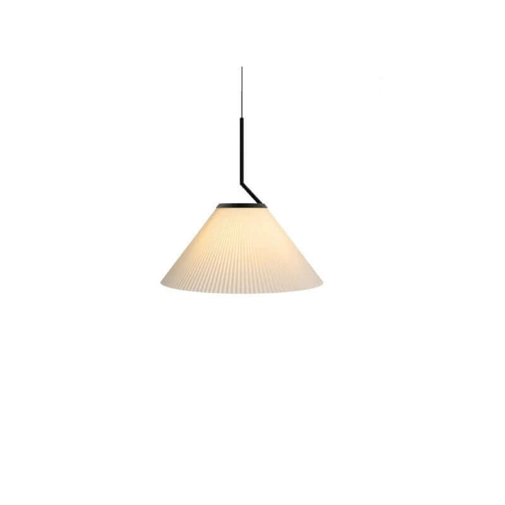 Nordycka Plisowana Kremowa Lampa Wisząca