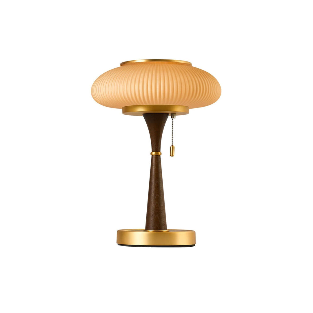 Lampa stołowa na stoliku nocnym