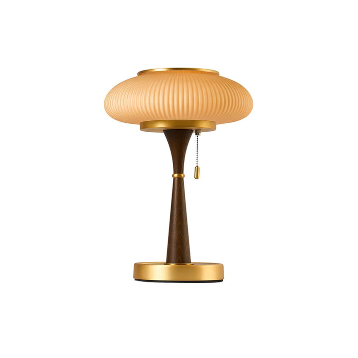 Lampa stołowa na stoliku nocnym