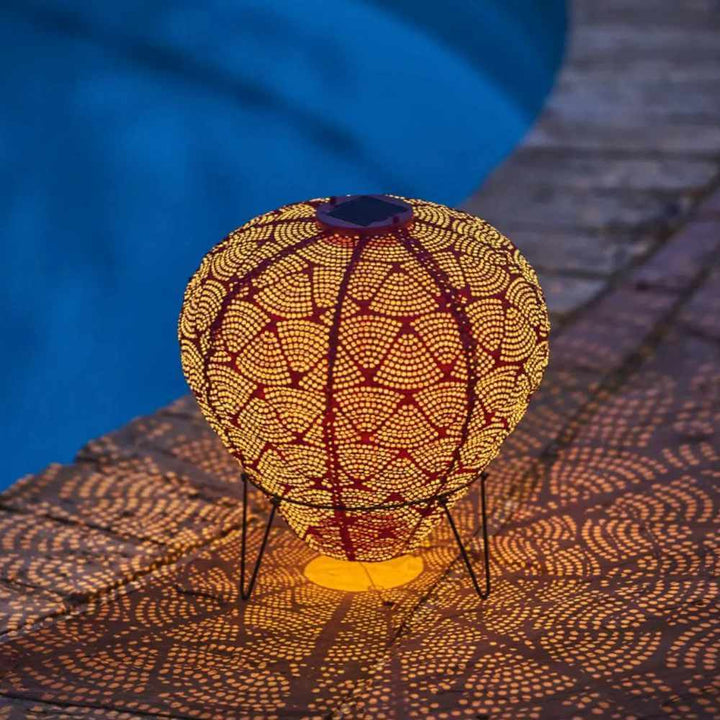 Lampa solarna w kształcie balonu