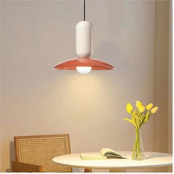 Okrągła lampa wisząca w stylu Macaron
