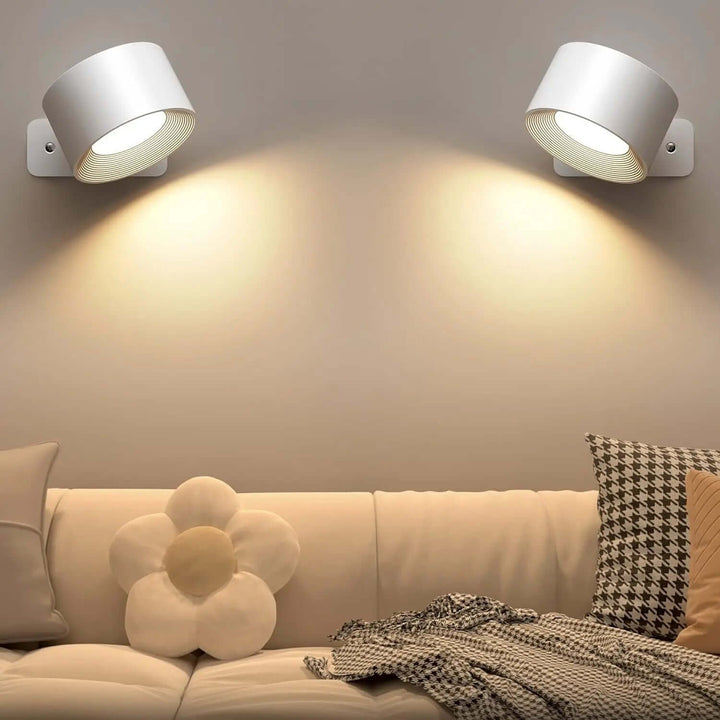 SUPER OFERTA 1+1 GRATIS - Bezprzewodowa Lampa Ścienna LED 360