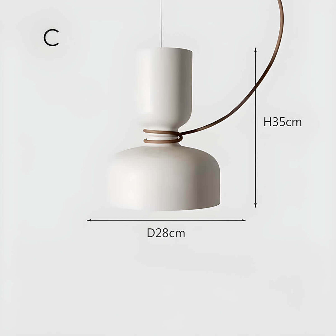 Nowoczesna Lampa Wisząca LED - Styl Geometryczny