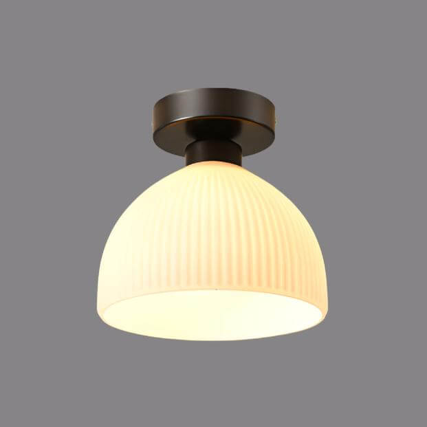 Nowoczesna Lampa Sufitowa Szklana – Delikatne Oświetlenie