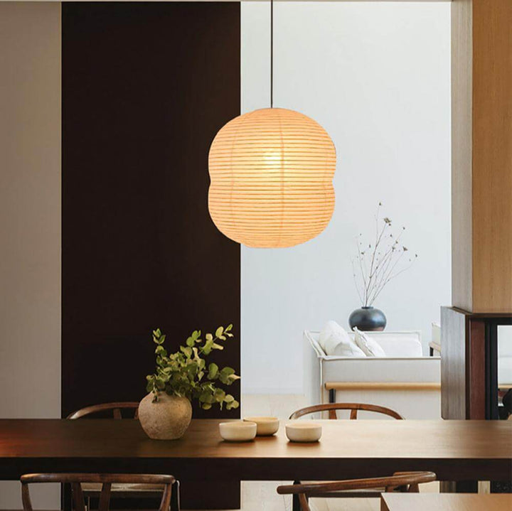 Mini-Lampa Wisząca z Papieru Washi