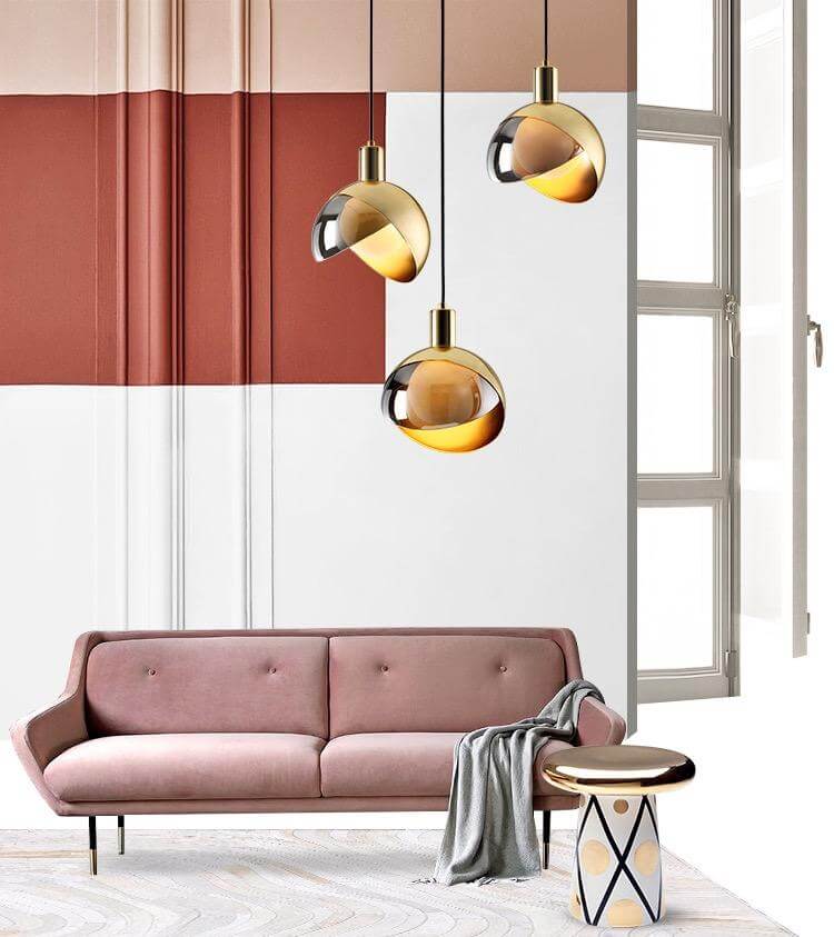 Elegancka Wisząca Lampa w Stylu Nowoczesnym