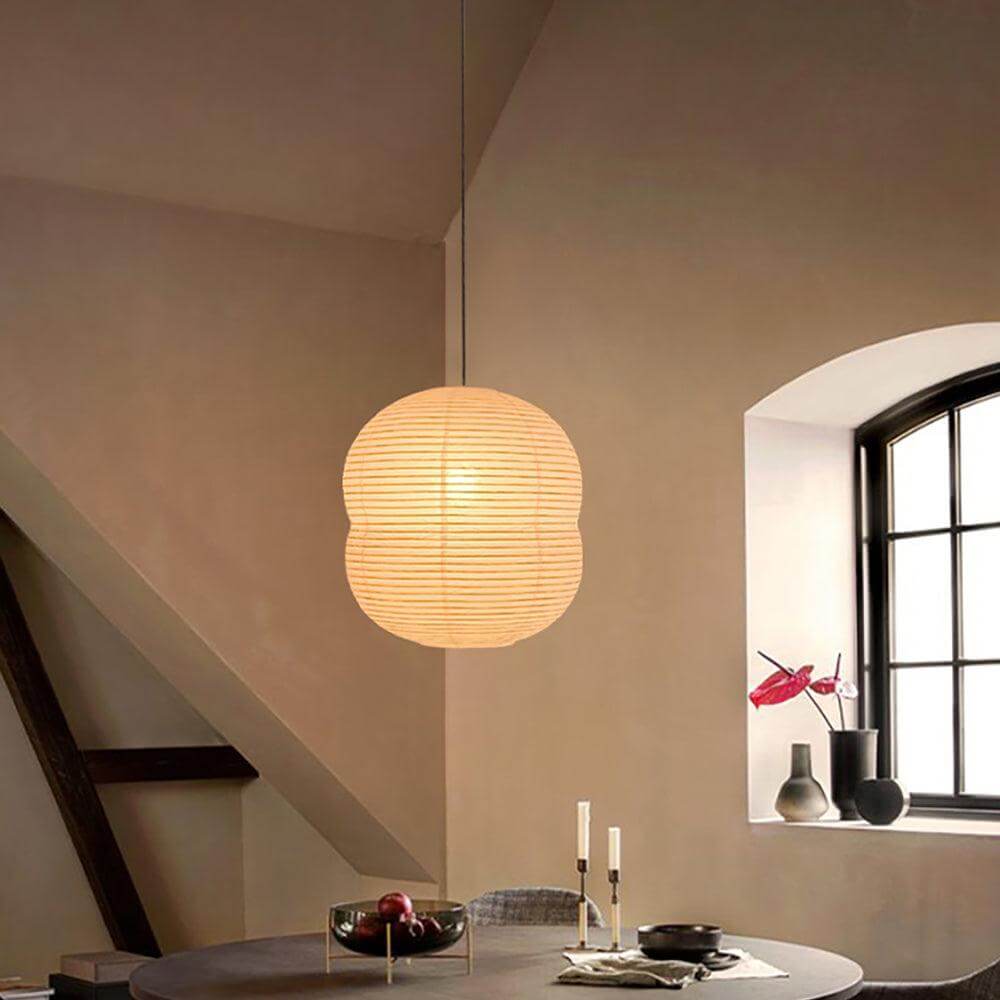 Mini-Lampa Wisząca z Papieru Washi