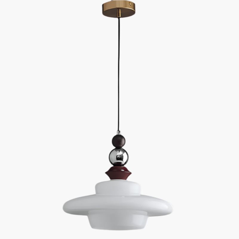 Wisząca Lampa Jadalniana w Stylu Średniowiecznym Beżowa