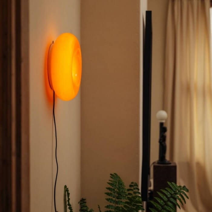 Lampa ścienna i stołowa Bauhaus Donut