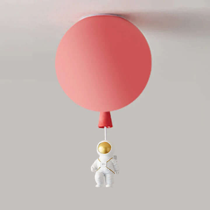 Nowoczesna lampa sufitowa LED Księżyc/Astronauci