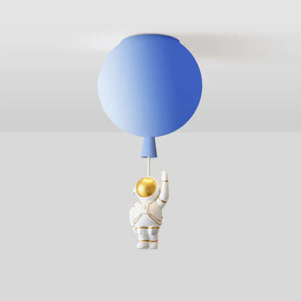 Nowoczesne oświetlenie sufitowe LED Księżyc/Astronauci