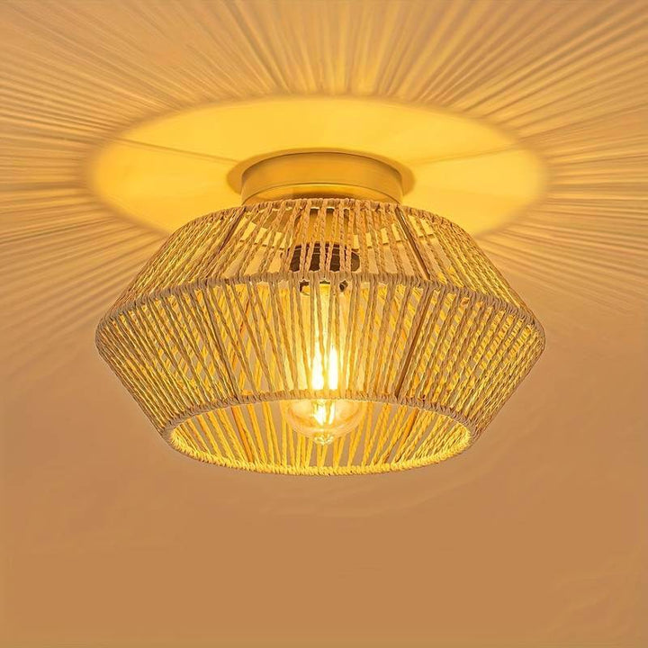 Lampa sufitowa boho