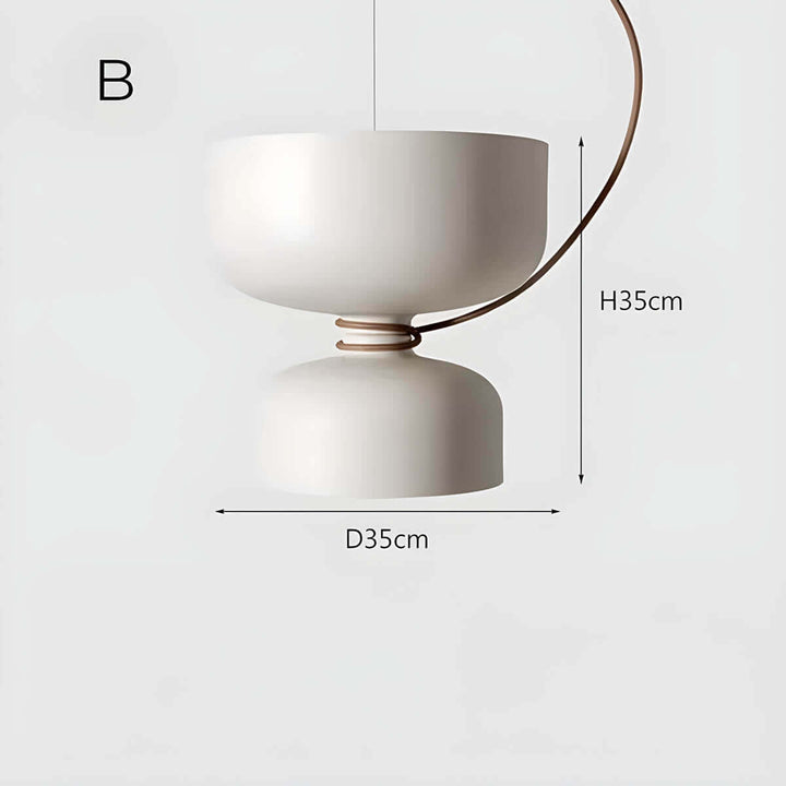 Nowoczesna Lampa Wisząca LED - Styl Geometryczny