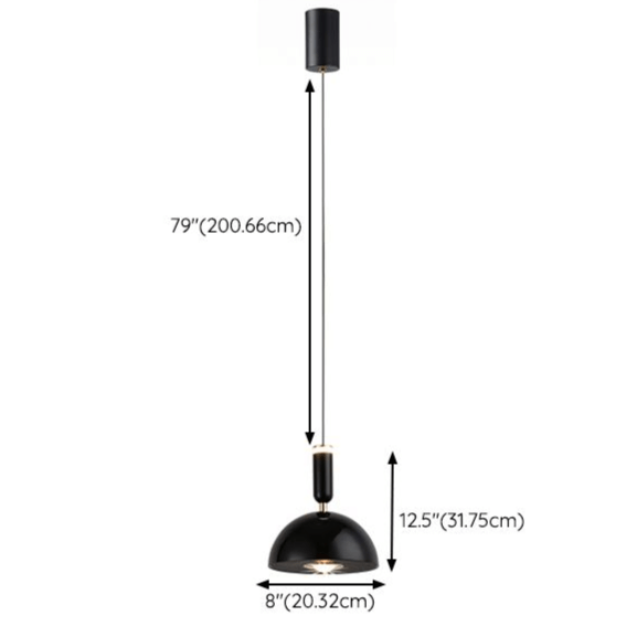 Nordycka Lampa Wisząca LED Macaron