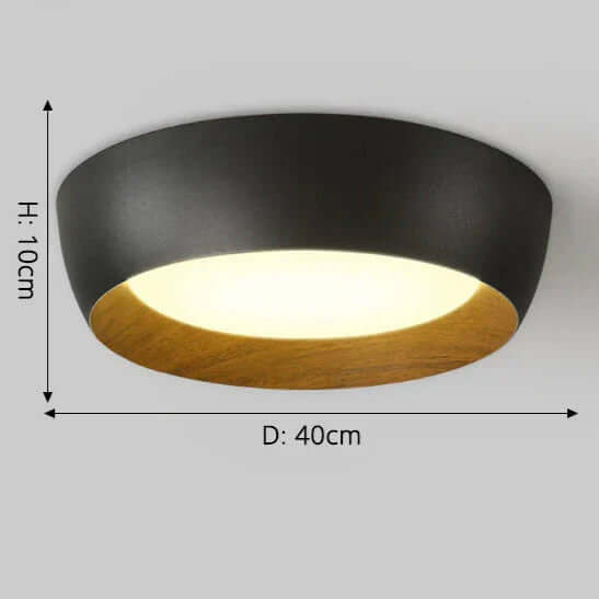 Minimalistyczna Lampa Sufitowa LED - Designerskie Oświetlenie Wnętrza