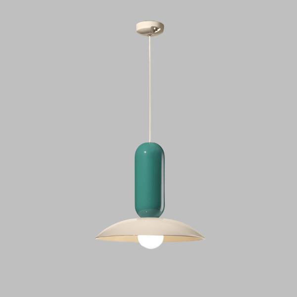 Okrągła lampa wisząca w stylu Macaron