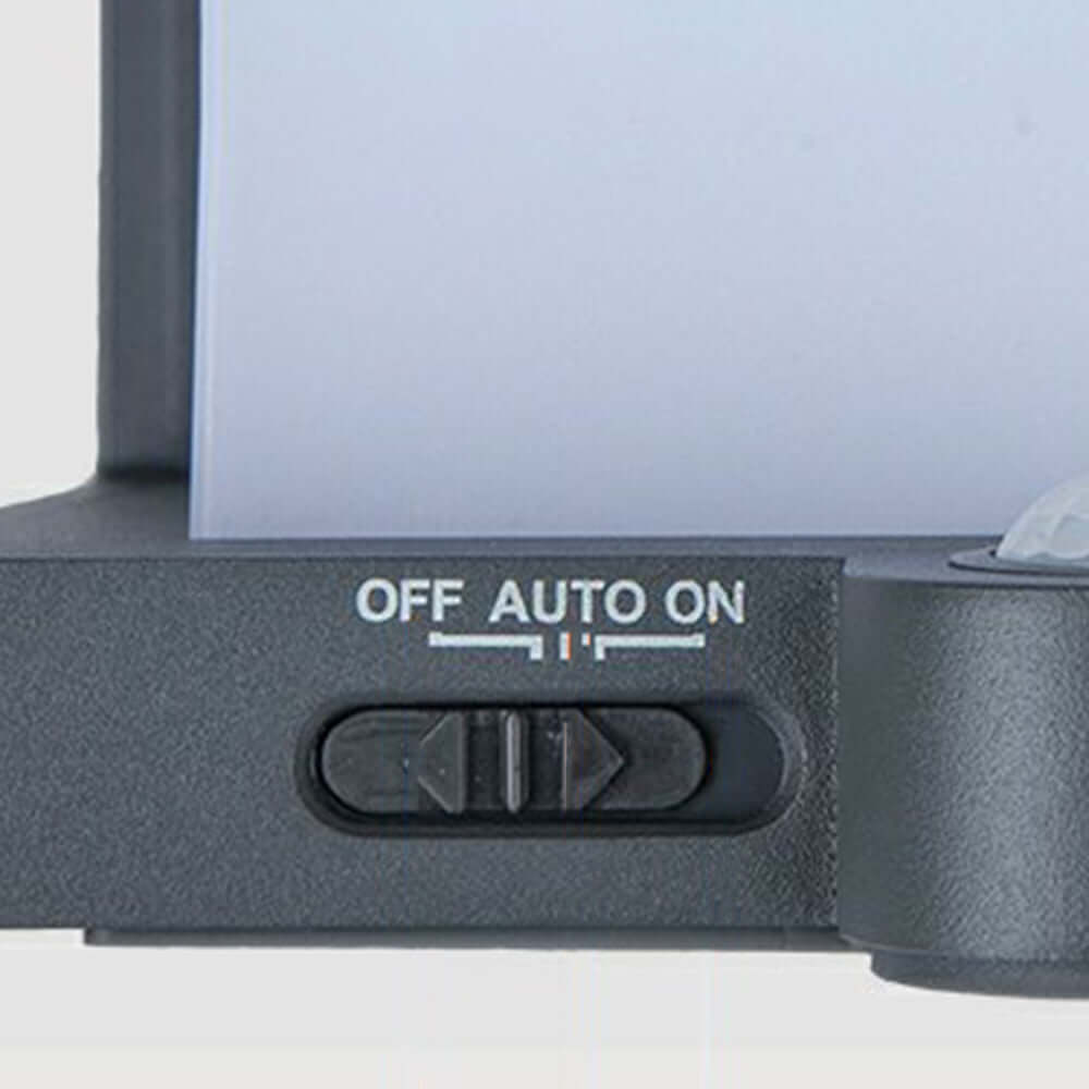 Zewnętrzna Lampa Ścienna LED Słoneczna Prostokątna IP65