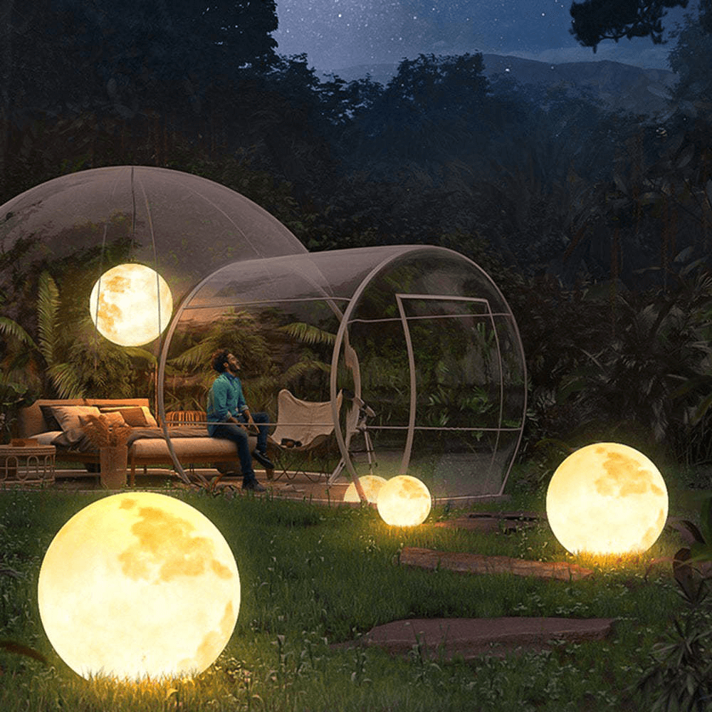 Nowoczesna Lampa Wisząca LED Zewnętrzna - Dekoracja Ogrodowa