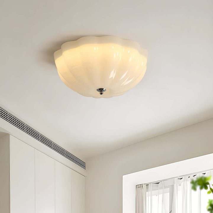 Elegancki Plafon Coquille Opale - Designerskie Oświetlenie Wnętrz