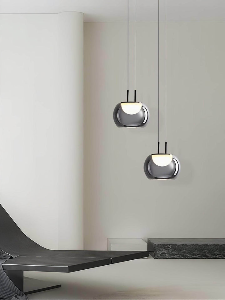 Lampa wisząca Halo - prezentacja różnych rozmiarów