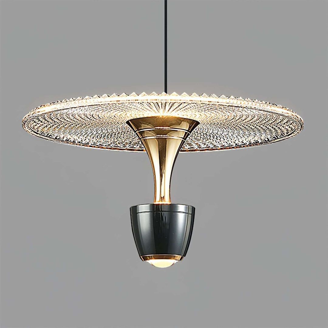 Nowoczesna lampa wisząca LED Tarcza