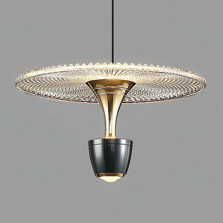 Nowoczesna lampa wisząca LED Tarcza