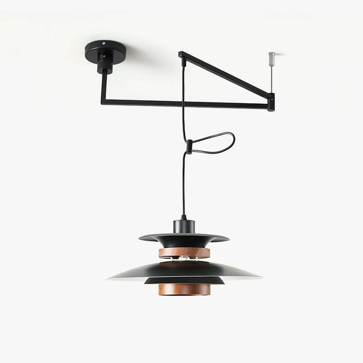Lampa wisząca Mercero z obrotowym ramieniem