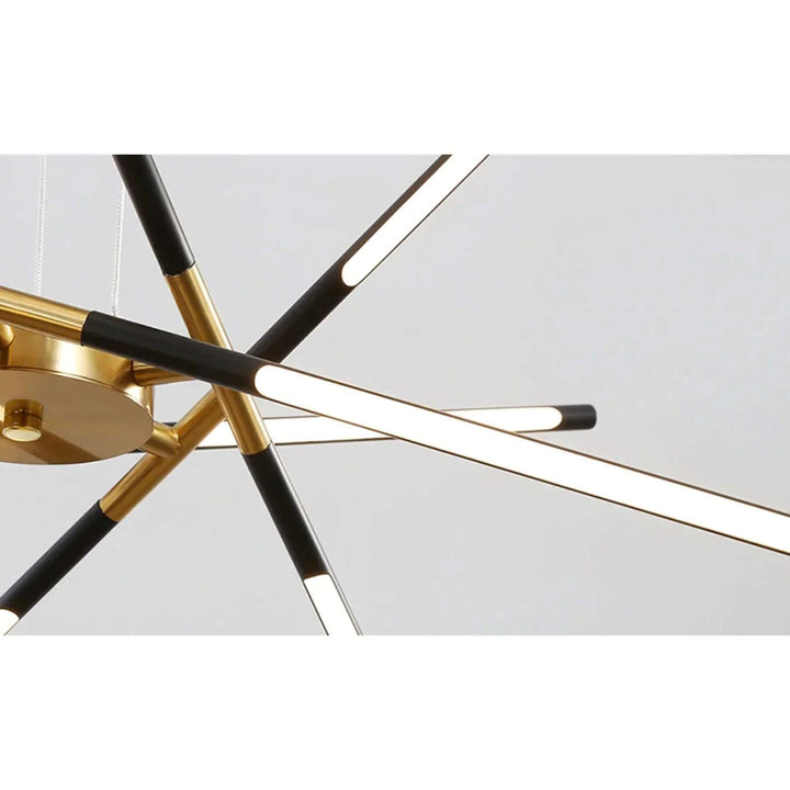 Lampa wisząca pająk z dziesięcioma ramionami