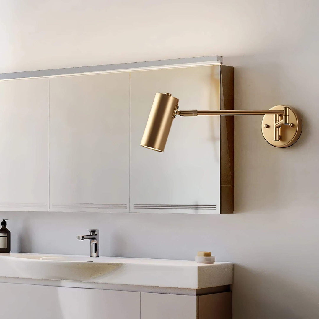 Lampa ścienna z ruchomym ramieniem