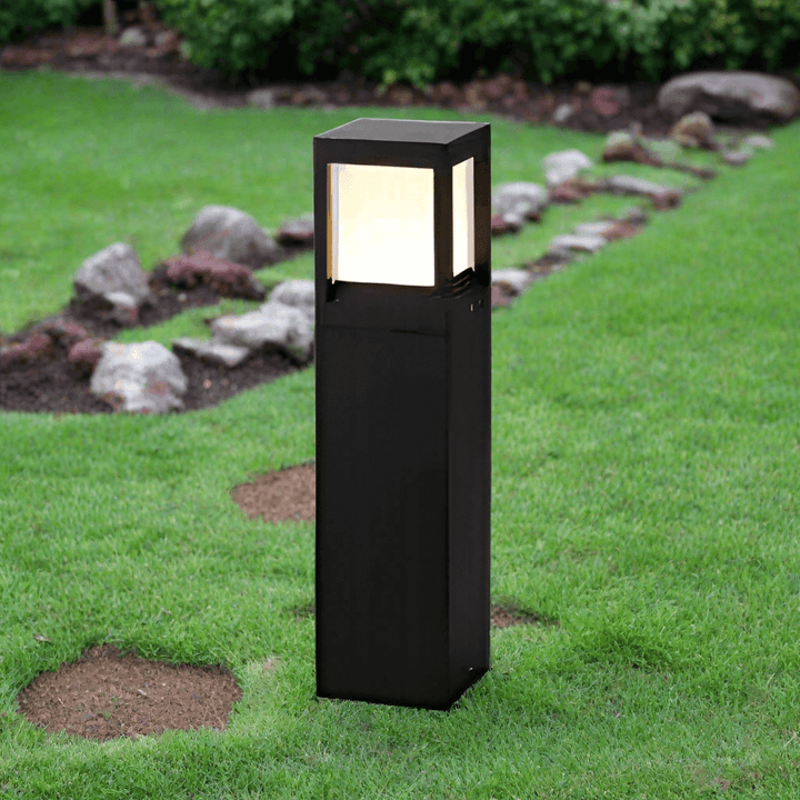 Zewnętrzna Lampa Solarna Cube 60cm - Wydajne Oświetlenie LED